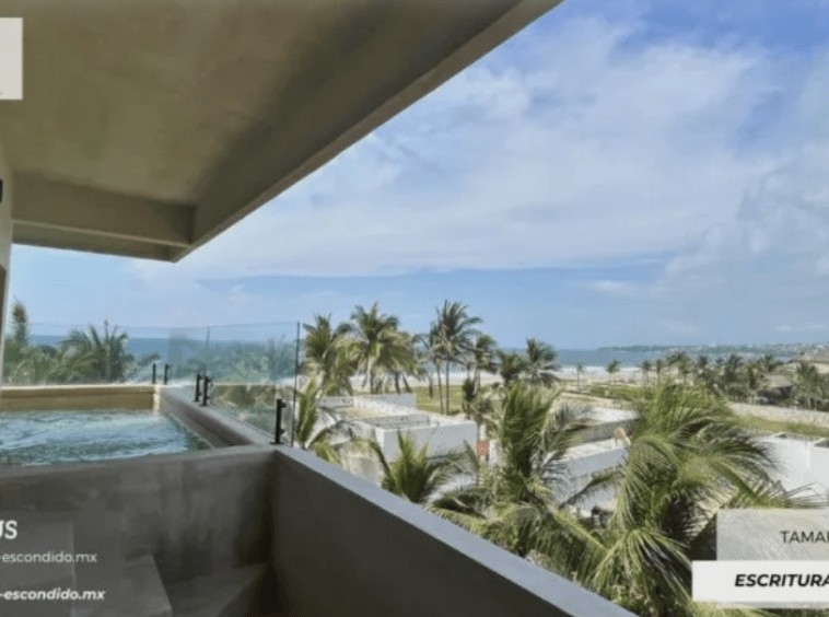 rooftop pool apartment