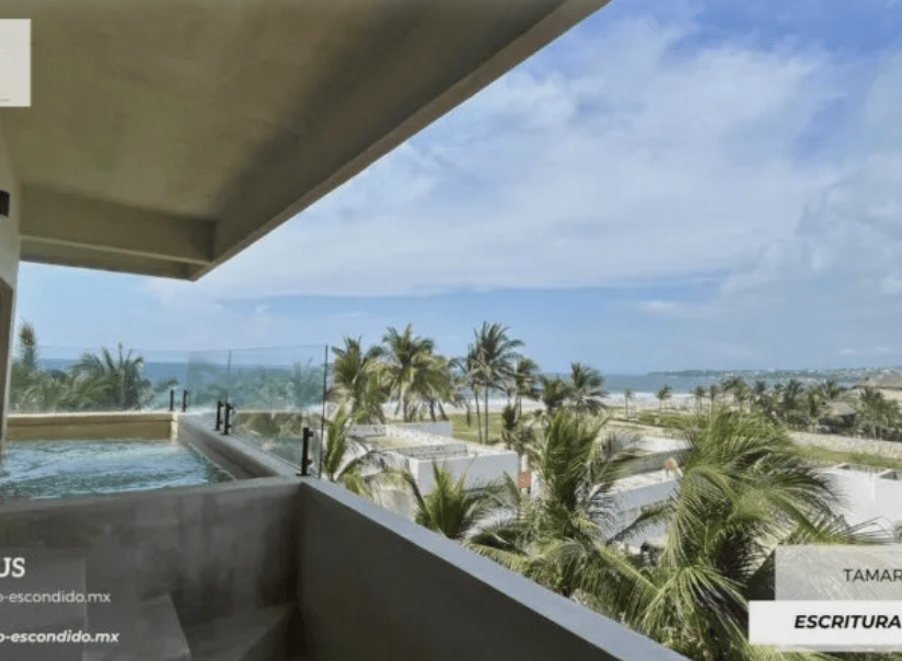 rooftop pool apartment